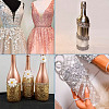 Glitter Resin Hotfix Rhinestone(Hot Melt Adhesive On The Back) OCOR-TA0002-02-40mm-28