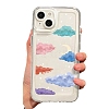 Colorful Clouds TPU Plastic Mobile Phone Cover PW-WGA90A0-11-3