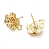 Alloy Stud Earring Findings LS-PALLOY-I224-05G-2