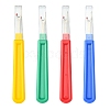 4Pcs 4 Colors Plastic Handle Iron Seam Rippers TOOL-YW0001-23-2