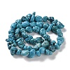 Synthetic Turquoise Beads Strands G-C161-B01-01-3