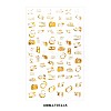 Shining Watermark Slider Art Stickers MRMJ-T072-15-2