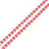 Brass Rhinestone Strass Chains CHC-N017-003A-B05-2