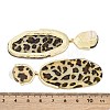Alloy acrylic Dangle Stud Earrings EJEW-M074-01G-01-3