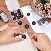 12Pcs Leather Buttons BUTT-HY0001-26B-3