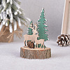 Wood Doll Display Decoration XMAS-PW0001-089B-1