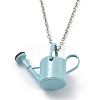 Alloy Enamel Pendant Necklaces NJEW-Z012-01P-04-1