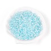 Transparent Spray Painted Glass Beads X1-EGLA-N018-4mm-06-1
