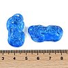 Spray Painted Imitation Jade Glass Beads GLAA-Z007-01B-3