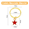 Independence Day Theme DIY Hair Accessories PALLOY-PH01473-2