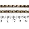 Electroplated Synthetic Non-magnetic Hematite Beads Strands G-I364-I01-01C-4