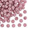 Pave Disco Ball Beads X1-RB-A130-10mm-23-1