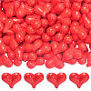 100Pcs Opaque Acrylic Beads MACR-PA0001-19-1