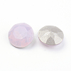 Pointed Back & Back Plated K9 Glass Rhinestone Cabochons RGLA-J012-8mm-395-2