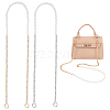 WADORN 2Pcs 2 Colors Resin Imitation Pearl Crossbody Purse Straps FIND-WR0009-53-1