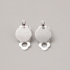 Iron Clip-on Earring Finding FIND-WH0152-540S-1