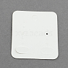 Cardboard Earring Display Cards X-CDIS-R024-07-2
