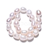 Natural Cultured Freshwater Pearl Beads Strands PEAR-N014-07L-01-3