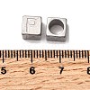 304 Stainless Steel European Beads STAS-D382-02P-P-2