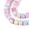 Anti-Tarnish Electroplate Glass Beads Strands X-GLAA-T025-4mm-10M-3