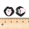 Funny Opaque Resin Cabochons CRES-D312-01C-3