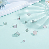 304 Stainless Steel Stud Earring Findings STAS-UN0019-05P-4
