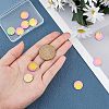 20Pcs PVD Vacuum Plating 304 Stainless Steel Charms STAS-UN0021-63M-2