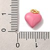 Brass Enamel Charms KK-U027-13-03G-3