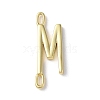 Rack Plating Brass Connector Charms KK-P245-07G-M-1