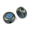 Handmade Porcelain Beads X-PORC-Q185-12mm-1-3