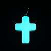 Synthetic Luminous Stone Dyed Pendants G-H308-06P-03-2