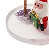 Christmas Natural Amethyst Chips Tree Decorations DJEW-K028-03A-4