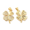 Brass Micro Pave Cubic Zirconia Pendants KK-M249-22G-1