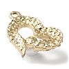 UV Plating Light Gold Alloy Rhinestone Pendants PALLOY-Z016-08G-3