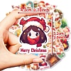 50Pcs Christmas Theme Cartoon Paper Stickers DIY-P085-08-4