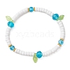 Transparent Acrylic Charm Bracelets BJEW-MZ00335-3