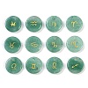 Natural Green Aventurine Pendants G-K359-04B-1