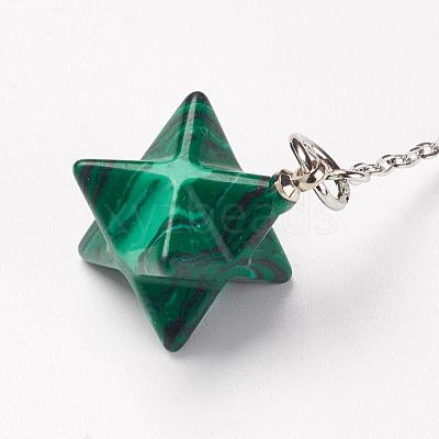 Chakra Natural & Synthetic Mixed Stone Dowsing Pendulums G-F516-01-1