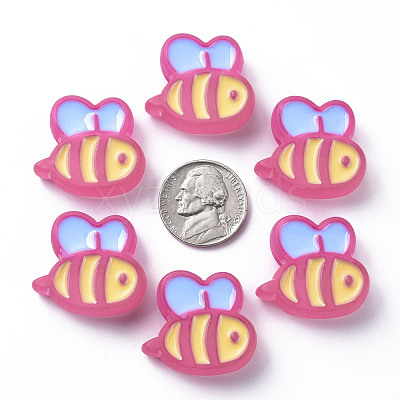 Transparent Acrylic Beads MACR-S374-06B-02-1