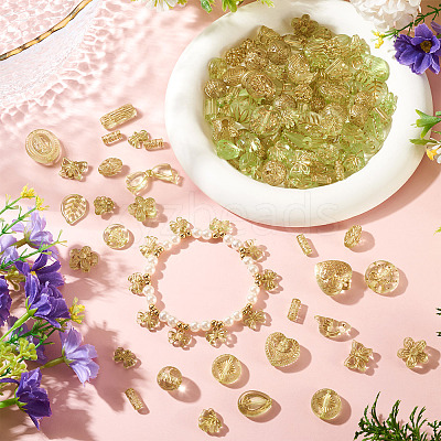 100G Transparent Acrylic Beads OACR-BT0001-07D-1