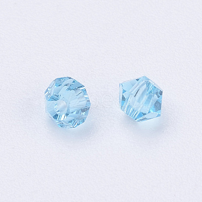 Imitation Austrian Crystal Beads SWAR-F022-3x3mm-202-1