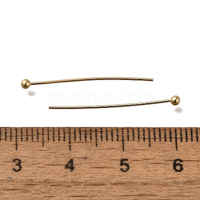 Brass Ball Head Pins KK-H502-03M-G-1