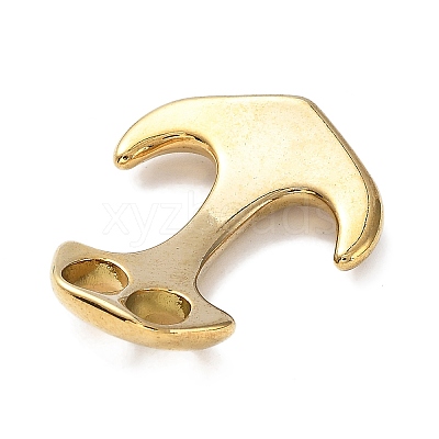 PVD Vacuum Plating 304 Stainless Steel Hook Clasps STAS-G218-19G-1