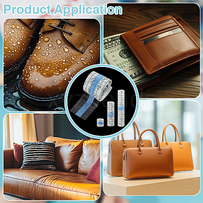 6 Rolls 3 Styles Polyurethane Waterproof Film FIND-BC0014-46-1