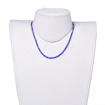 Faceted Glass Beaded Necklaces NJEW-JN02553-06-1