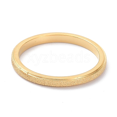 2mm Matte Plain Dome Finger Ring for Girl Women RJEW-C012-01E-G-1