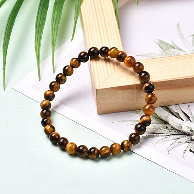 Aromatherapy Energy Stretch Bracelets Set for Girl Women BJEW-JB06736-01-1