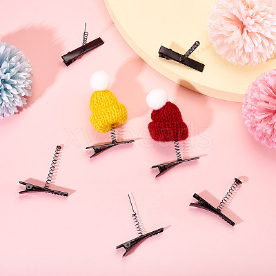 30Pcs 3 Styles Iron Alligator Hair Clips Findings PHAR-TA0001-10-1