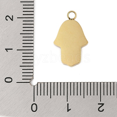 304 Stainless Steel Enamel Pendants STAS-P377-11G-A-1