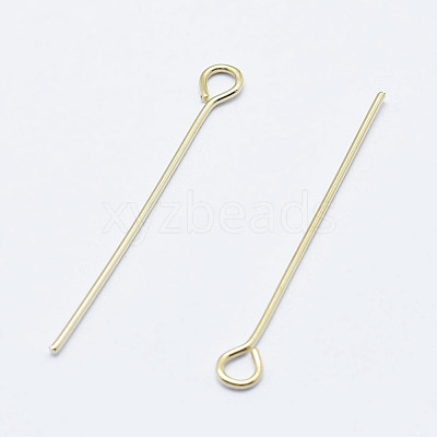 Brass Eye Pin KK-G331-09-0.7x45-NF-1